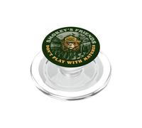 Gli amici di Smokey non giocano con i fiammiferi Retro Smokey Bear PopSockets PopGrip per MagSafe