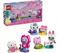 LEGO La Casa delle Bambole di Gabby Gli Amici Gattini di Gabby - Gioco Creativo con 6 Animali Giocattolo tra cui Siregatta e Gattina Fatina con Supporti - Regalo per Bambine e Fan da 6 Anni - 11215