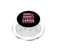 Gli amici non lasciano che gli amici combattano il cancro da soli il cancro al seno PopSockets PopGrip per MagSafe