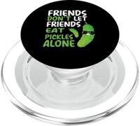 Gli amici non lasciano che gli amici mangiano sottaceti da soli sottaceti vegetali PopSockets PopGrip per MagSafe