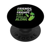 Gli amici non lasciano che gli amici mangiano sottaceti da soli sottaceti vegetali PopSockets PopGrip Adesivo