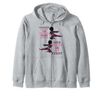 Gli Amici Non lasciano Combattere Il Cancro al Seno Donne melanina Nera Felpa con Cappuccio