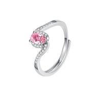 Gli anelli compagni squisito anello dell'amore, personalità alla moda e versatile, apertura di fascia alta, e sfere di anello alla moda per piercing anelli, A, Rame, Non pietra preziosa