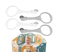 Gli anelli di trazione di Playpen, Baby Tray Up Anelli per Playpen,Baby Stand Up Assist Rings - Strumento di formazione sul piano in piedi, maniglia assistente a piedi per ragazze ragazzi di età