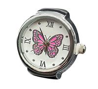 Gli anelli gioco di carte il tempo di dire, anello rotondo grosso, anello regolabile in argento, gioielli alla moda forbici anelli, Taglia unica, Metallo, Non pietra preziosa