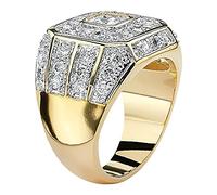 Gli Anelli Personaggi Orchi Adolescenti Anello Diamante Personalizzato Compleanno Gioielli San Valentino Classico Modering Anelli Bastone Tenda Argento, 11, Metallo, Nessuna pietra preziosa