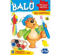 Gli animali. Balù piccolo artista. Con tavolozza e pennello