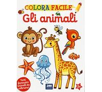 Gli animali. Colora facile. Ediz. illustrata