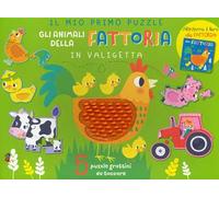 Gli animali della fattoria in valigetta. Con gadget