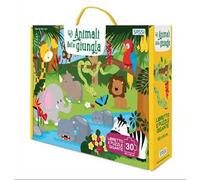 Gli animali della giungla. Ediz. a colori. Con puzzle