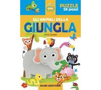Gli animali della giungla. Storie da costruire. Ediz. a colori. Con puzzle da 28 pezzi