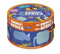 Gli animali dell'Africa. Ediz. a colori. Con puzzle