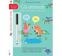 Gli animali. Libro disegno e cancello. Primi mattoncini scienze. Ediz. a colori. Con gadget