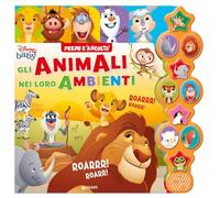 Libri Walt Disney - Gli Animali Nei Loro Ambienti. Premi E Ascolta. Ediz. A Colo