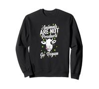 Gli Animali Non Sono Prodotti Go Vegan Felpa