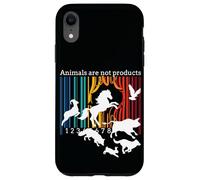 Gli animali non sono prodotti Liberazione vegetariana Diritti degli animali Custodia per iPhone XR