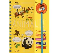 Gli animali. Piccoli curiosi. Con adesivi. Ediz. a colori. Ediz. a spirale