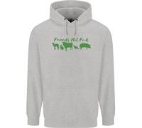 Gli Animali Sono Amici Non Cibo Felpa Uomo