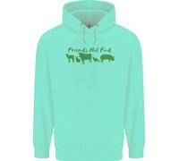 Gli Animali Sono Amici Non Cibo Felpa Uomo