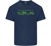 Gli Animali Sono Amici Non Cibo Maglietta Vegan Per Bambini