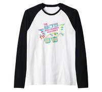 Gli Anni '80 Molti ricordi Nessuna Prova Nostalgia Retro Compleanno Maglia con Maniche Raglan