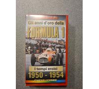 GLI ANNI D'ORO DELLA FORMULA 1 I TEMPI EROICI 1950-1954 MONDOCORSE VHS