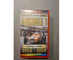 GLI ANNI D'ORO DELLA FORMULA 1 I TEMPI EROICI 1950-1954 MONDOCORSE VHS