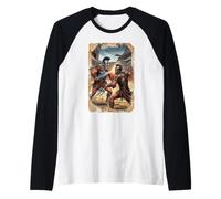 Gli antichi Romani Si scontrano Maglia con Maniche Raglan