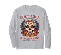 Gli antichi vivono - Il Giorno dei Morti dello Spirito Azteco Maglia a Manica