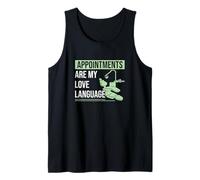 Gli Appuntamenti Sono Il Mio linguaggio d Amore Receptionist dentali Divertenti Canotta