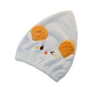 gli asciugamani, Asciugamano for capelli ad asciugatura rapida con motivo orecchie di gatto multicolore 26x33 cm(2)