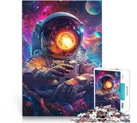 Gli astronauti vedono il sole Puzzle da 1000 pezzi per adolescenti Gioco intellettuale giocattolo Regalo di compleanno, regali, arte murale 38x26cm