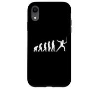 Gli atleti schermatori scherma evoluzione all'uomo moderno Custodia per iPhone XR