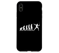 Gli atleti schermatori scherma evoluzione all'uomo moderno Custodia per iPhone XS Max