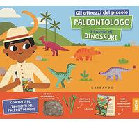 Gli attrezzi del piccolo paleontologo a caccia di DINOSAURI