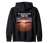 Gli dei torneranno a 432 Hz Felpa con Cappuccio