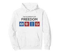 Gli Elementi della libertà America Tavola Periodica degli Elementi Felpa con Cappuccio