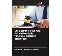 Gli elementi essenziali del diritto della funzione pubblica congolese