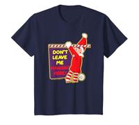 Gli Elfi Si comportano Male Non lasciarmi Appendere i Bambini di Natale Maglietta