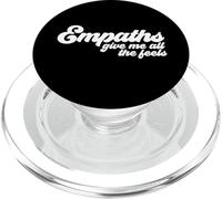 Gli empatici mi danno i sentimenti empatica empatica PopSockets PopGrip per MagSafe