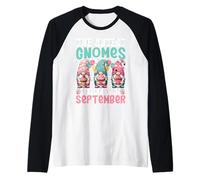 Gli gnomi più carini sono nati a settembre Maglia con Maniche Raglan