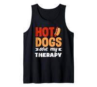 Gli hot dog amanti degli hot dog sono la mia terapia Canotta