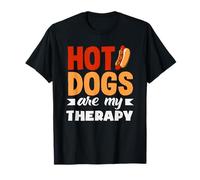 Gli hot dog amanti degli hot dog sono la mia terapia Maglietta