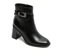 Gli imbottigliamenti sono belli come il talon bloc e la sposa è regolabile, un boucle métallique, un parfait di toutes e tenues. Ces bottines à talon clot associativo comfort ed eleganza per unmoderne