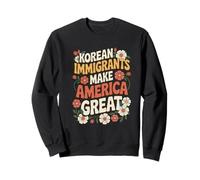 Gli IMMIGRANTI Coreani Rendono l'America Grande Felpa