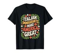 Gli IMMIGRANTI Italiani Rendono l'America Grande Maglietta
