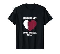 Gli immigrati del Qatar rendono l'America una grande immigrazione pro Maglietta