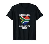 Gli immigrati del Sudafrica rendono l"America una grande immigrazione pro Maglietta