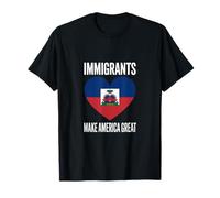 Gli immigrati di Haiti rendono l'America una grande immigrazione pro Maglietta