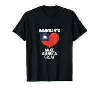 Gli immigrati di Taiwan rendono l'America una grande immigrazione pro Maglietta